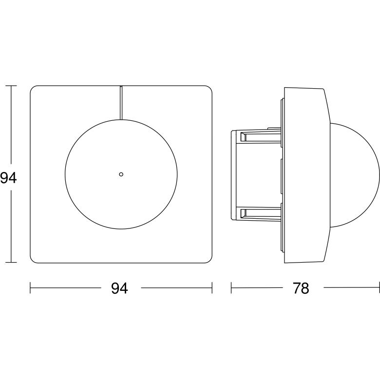 Thumbnail - Steinel, Bewegungsmelder, Infrarotsensor IS 3360 COM1 (20 m)