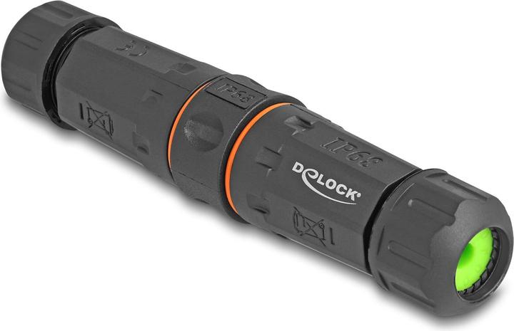 Image du produit Delock Connecteur de câble RJ45 femelle vers RJ45 femelle Cat.6A avec (Raccord réseau)