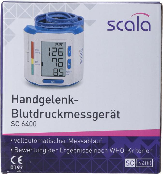 Actual product image Scala Wrist blood pressure monitor SC 6400 (Blood pressure monitor wrist)