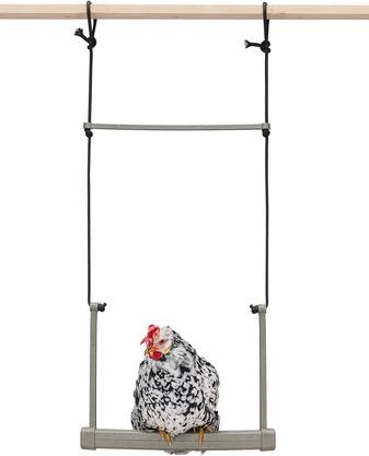 Image du produit Beeztees Mangeoire pour poules Balançoire, Gris