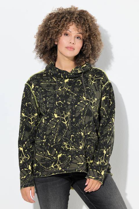 Produktbild Ulla Popken Sweatshirt, Schmetterlinge, Stehkragen, Langarm (46, 48)