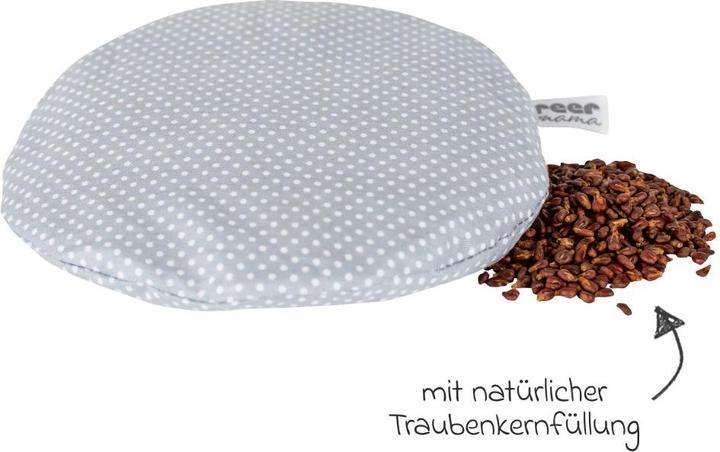 Immagine prodotto Reer Cuscino 2in1 per l'allattamento ai semi d'uva (15 x 15 cm)