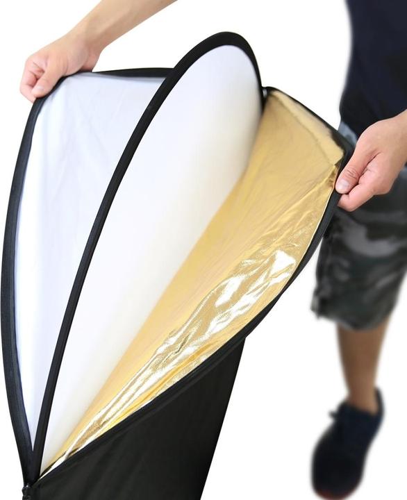 Actual product image Puluz Folding reflector 5 in 1 system (Folding reflector, 110 cm)