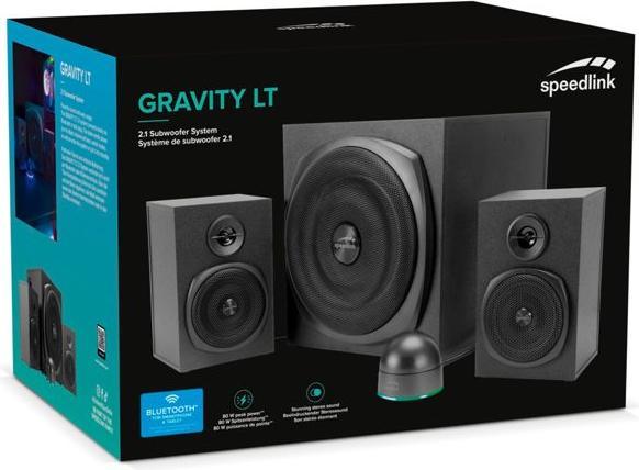 Produktbild Speedlink GRAVITY LT 2.1 Subwoofer System, black