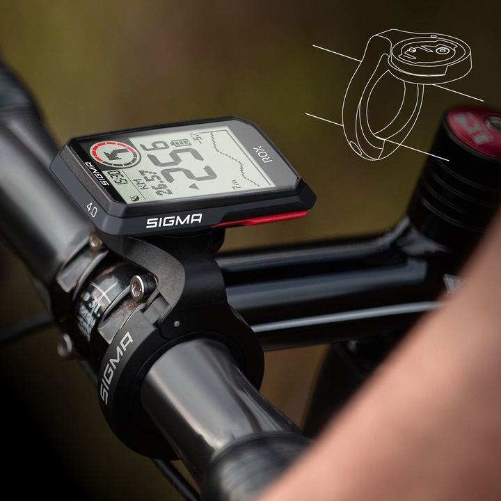 Actual product image Sigma Sport Rox 4.0