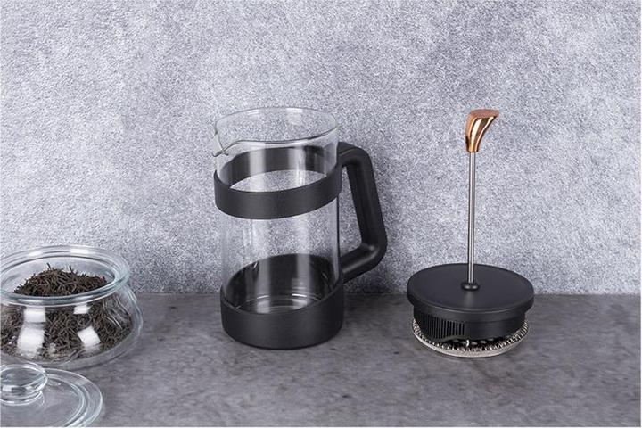 Actual product image BerlingerHaus Tea and Coffee Pot 600ml Black Rose Collection (0.60 l)