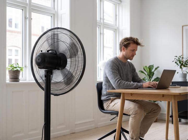 Produktbild Furber Standventilator Vayu-Basic, Schwarz