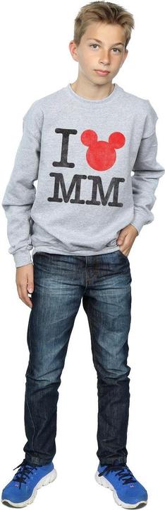 Produktbild Disney Mickey Mouse I Love Mickey Sweatshirt Jungen (140, 146)