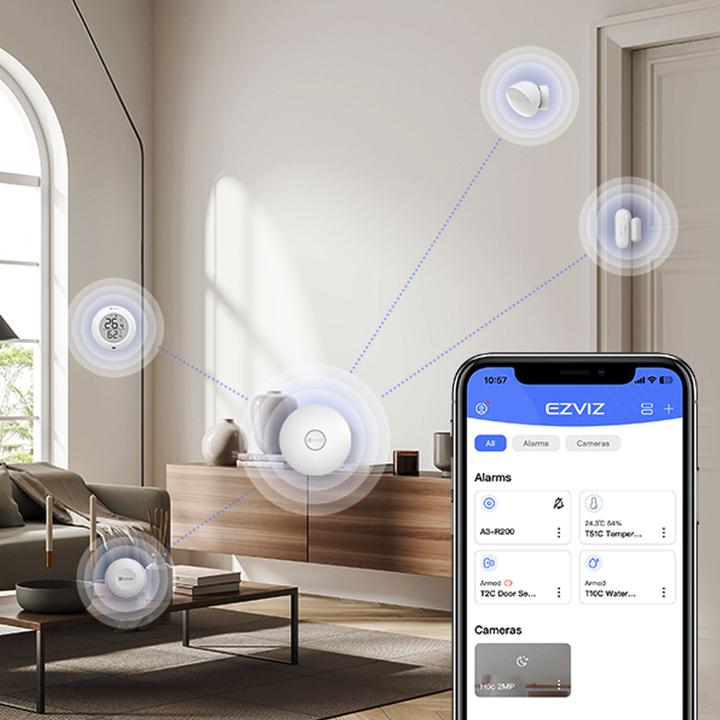 Immagine prodotto EZVIZ Nuovo Gateway Casa A3Materia e Kit Casa