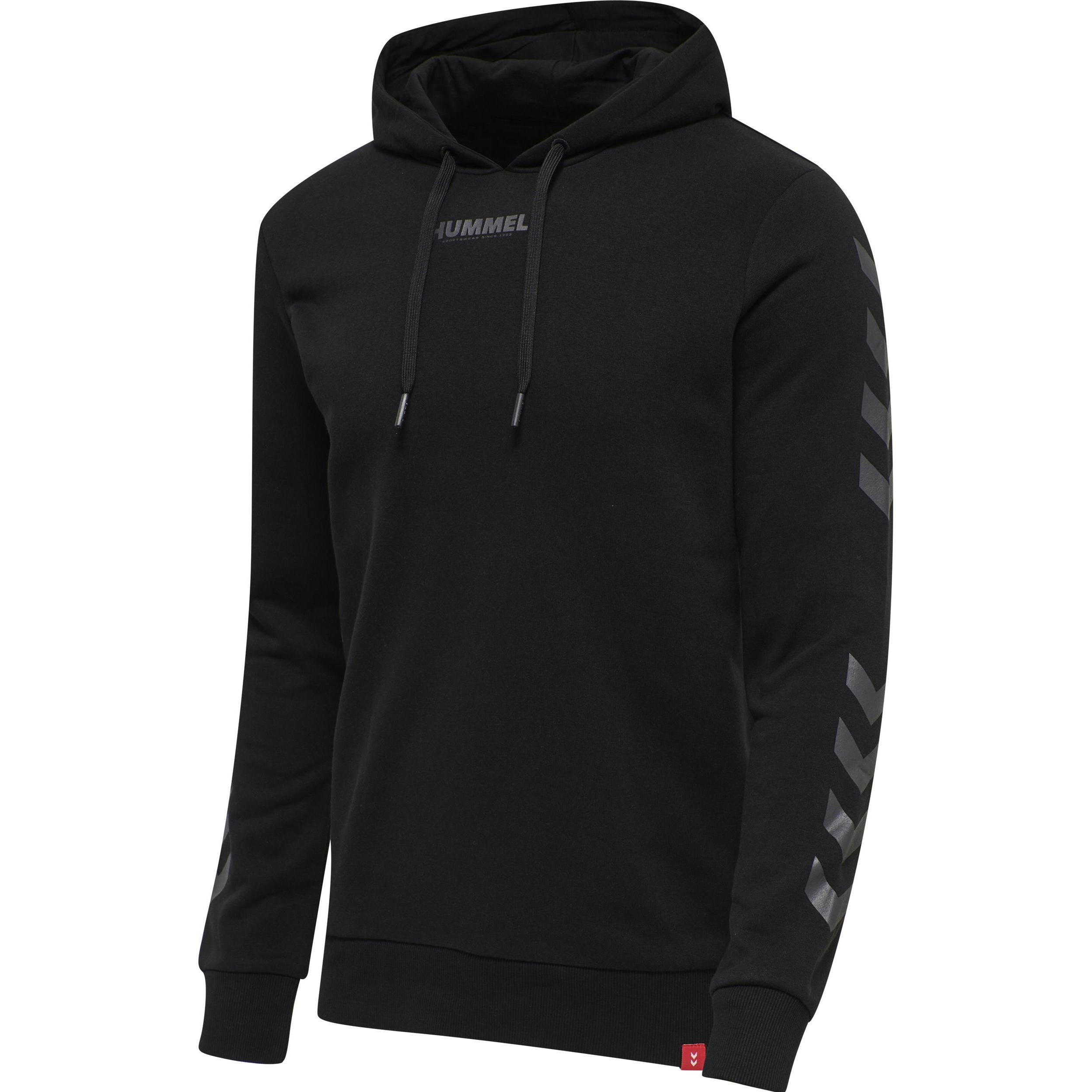 hummel, Unisex, Pullover, Legacy Hoodie, Schwarz, (L)