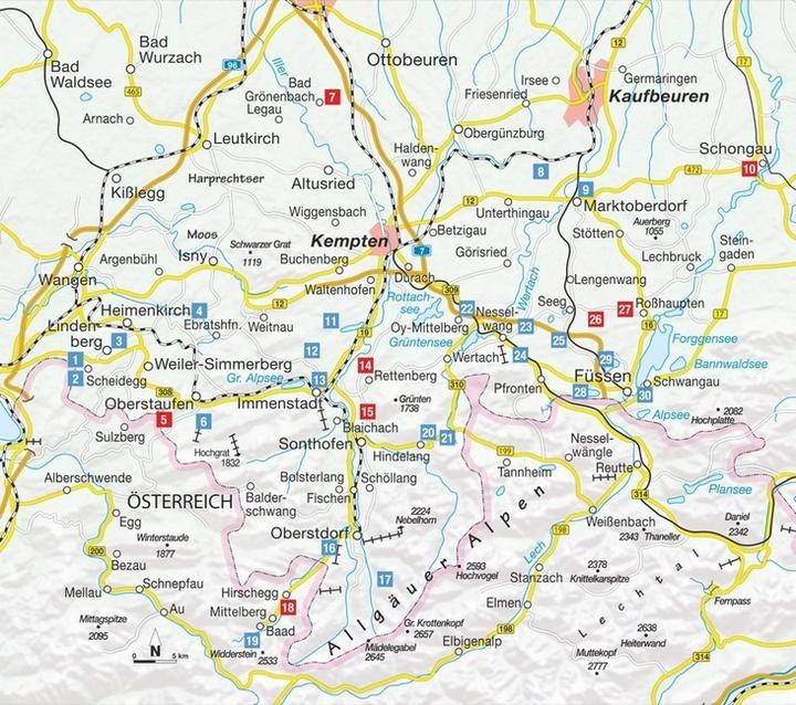 Produktbild Einfach glücklich wandern – Allgäu (Deutsch, Wilfried und Lisa Bahnmüller, 2020)