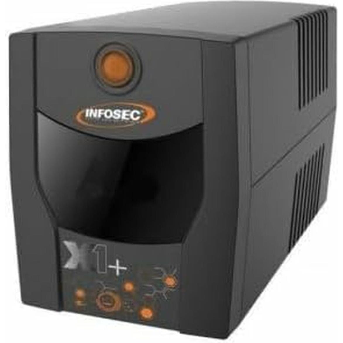 Infosec UPS X1 1000 VA (1000 VA, 500 W, Line-Interaktiv USV) (66107)