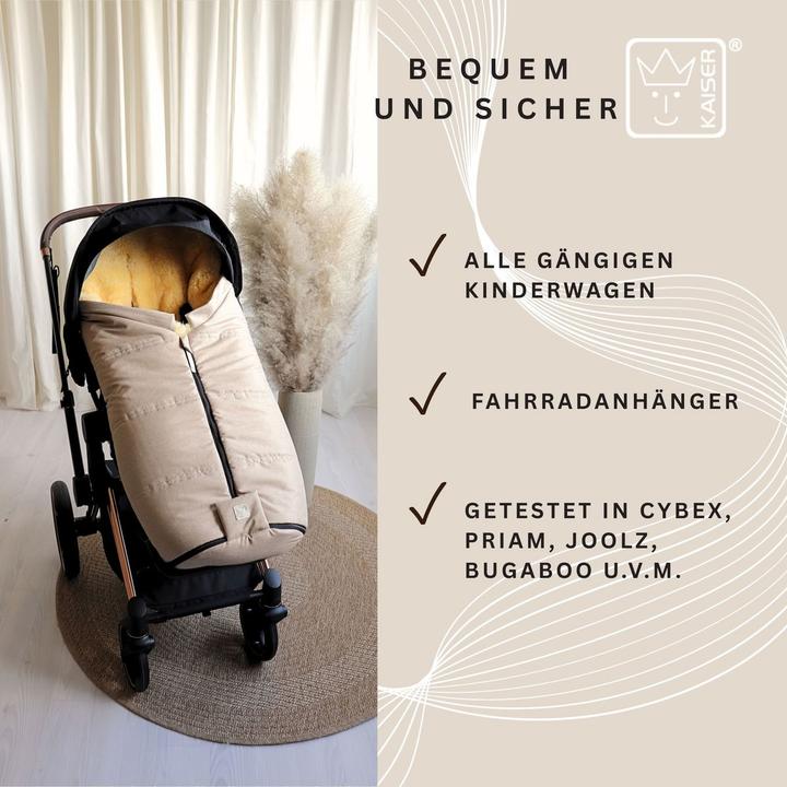 Image du produit Kaiser Baby Kaiser Lammfell Fusssack Iglu 2.0, ginger