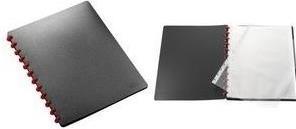 Immagine prodotto Herlitz Quaderno EasyFix, DIN A4, con 20 tasche, nero (A4, 1x)