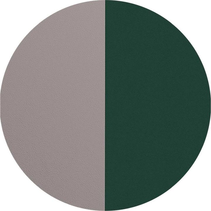 Actual product image Les Georgettes Silver/Forest Green (Leather)