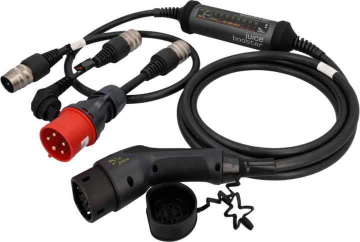 Immagine prodotto Juice Technology Juice Booster 2 Basic Set Svizzera (Tipo 2, 22 kW, 32 A, CEE32 rosso, Tipo 13)
