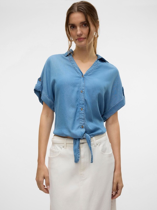 Produktbild Vero Moda VMFLEUR Hemd Jeanshemd (S)