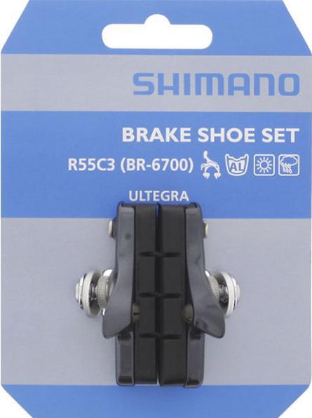 Produktbild Shimano R55C3 Cartridge Bremsschuhe für BR-6700 (Shimano, Gummi)