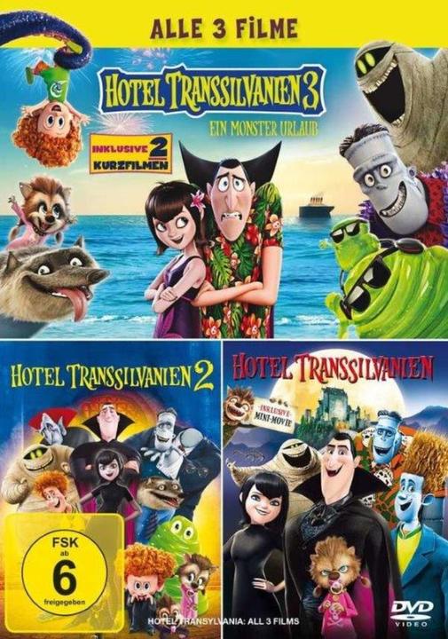 Actual product image Sony Hotel Transylvania 1-3 (DVD, German, English)