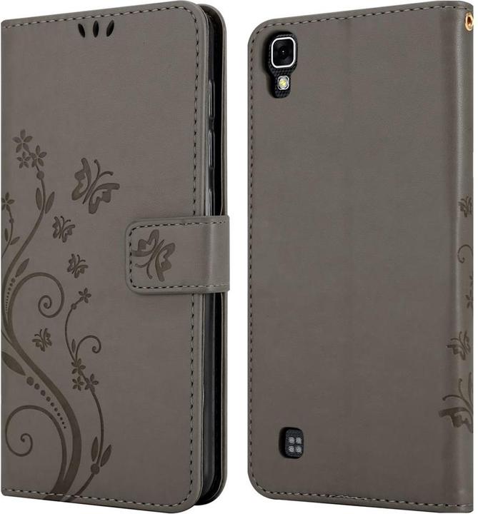 Actual product image Cadorabo Flower Book Cover (LG X Power)