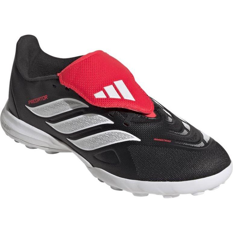 Adidas, Bambini, Scarpe da calcio, Buty Predator League FT Jr TF Jr JS1041 (33), Rosso, Bianco, Nero, Multicolore