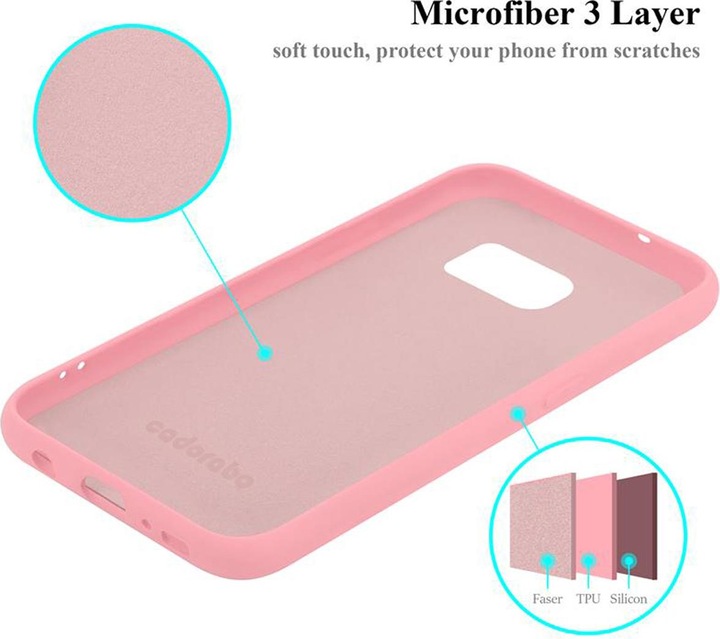 Produktbild Cadorabo TPU Liquid Silicone Case Cover (Samsung Galaxy S7)