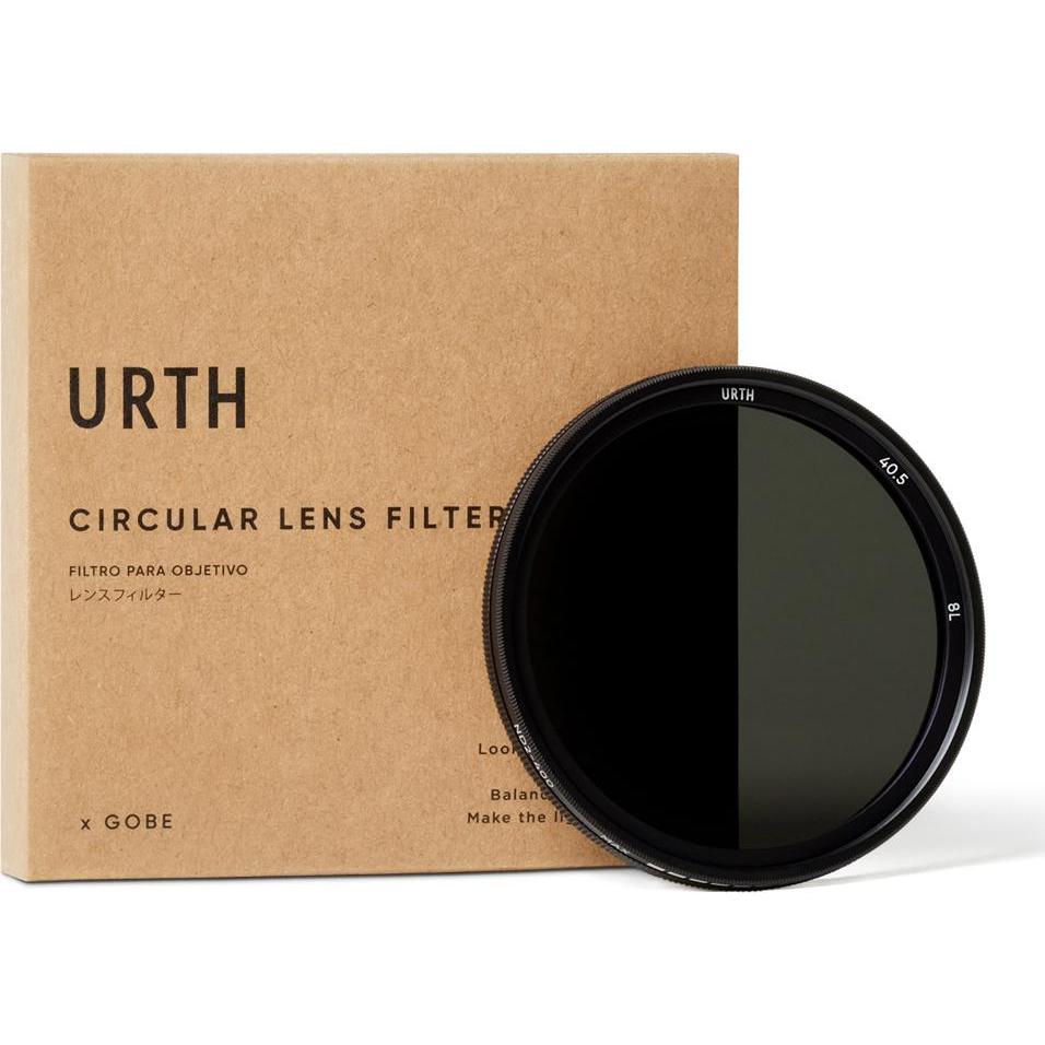 Urth 40.5mm ND2 400 (1 8.6 Stop) Variable ND Lens Filter (ND- / Graufilter, 40.50 mm), Objektivfilter