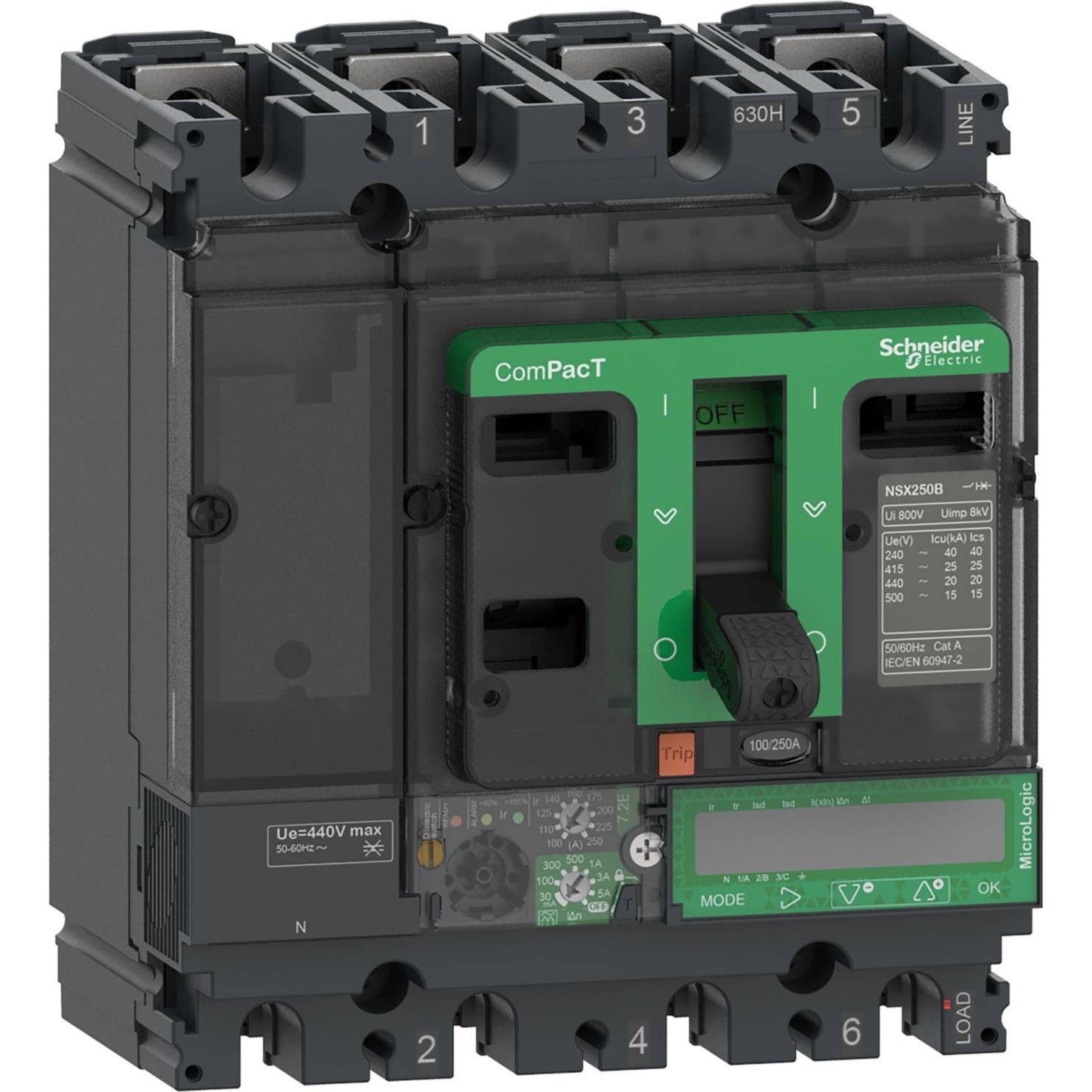 Schneider Electric, Stromgenerator, SCHN Kompaktleistungsschalter