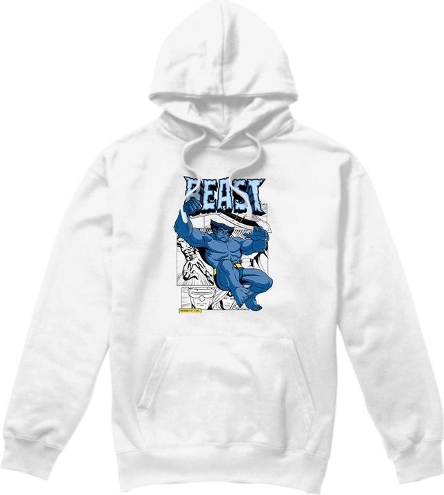 Immagine prodotto X-Men Felpa con Cappuccio La Bestia Comic Uomo (XXL)