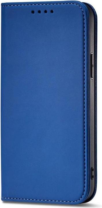 Produktbild Hurtel Magnet Card Case case for iPhone 14 Plus flip cover wallet stand blue (Apple iPhone 14 Plus)