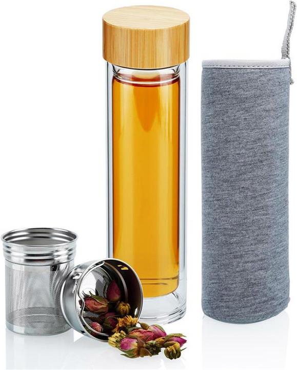 Actual product image Intirilife Thermo bottle with sieve (0.50 l)