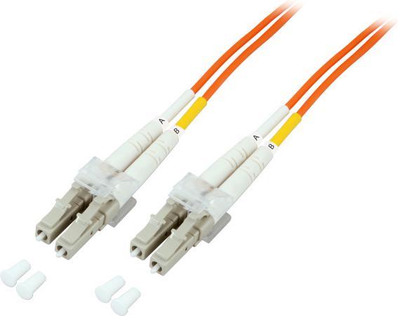 Actual product image EFB Elektronik Duplex Jumper LC/LC 62,5/125µ,0,5 Meter ECOFIBER,LSZH (O0330.0,5) (S/UTP, CAT7, 0.50 m)