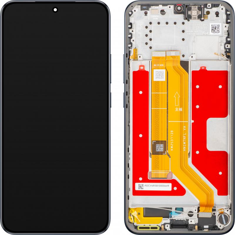 Honor LCD Display Module fur Magic8 Lite, Midnight Black (Display), Pezzi di ricambio per dispositivi mobili, Nero