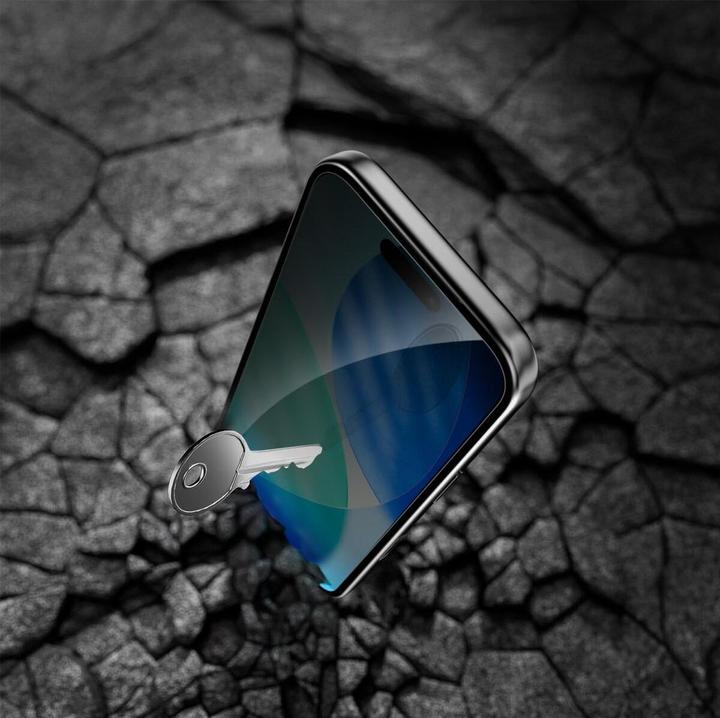 Productafbeelding 4smarts Second Glass Privacy, Apple, iPhone 17 Pro, Transparent, 1 Stück(e) (1 Pcs., Apple iPhone 17 Pro)