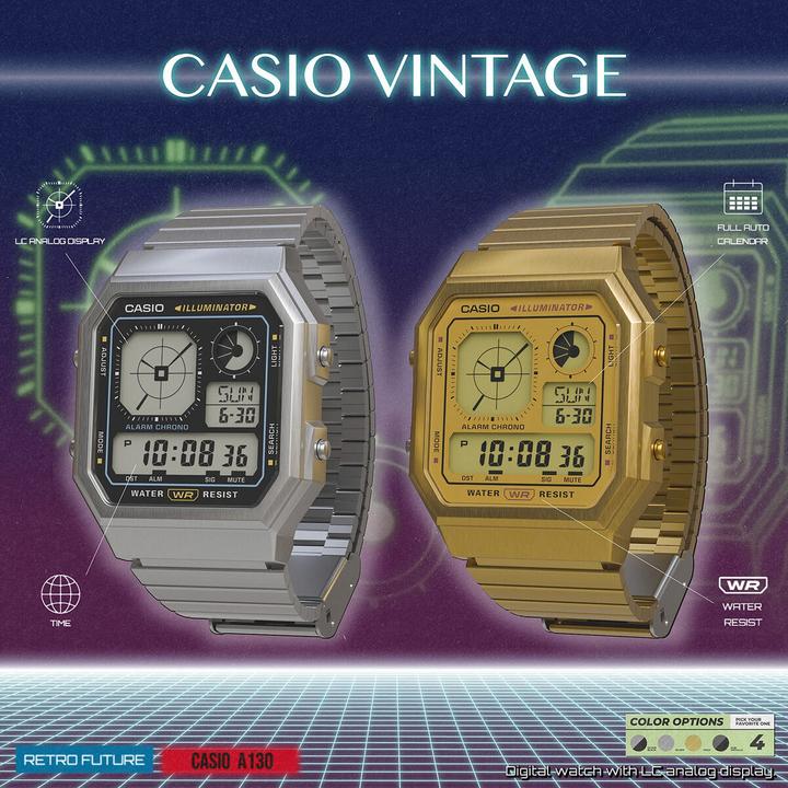 Produktbild Casio A130WE-1AEF (Digitaluhr, 40.50 mm)