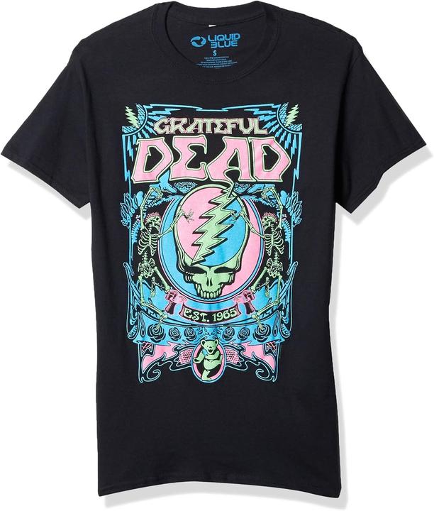 Actual product image Grateful Dead Blacklight T-Shirt (M)