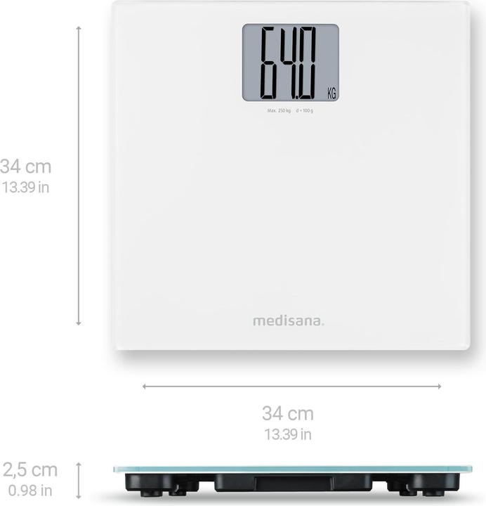 Actual product image Medisana PS470 XL (250 kg)
