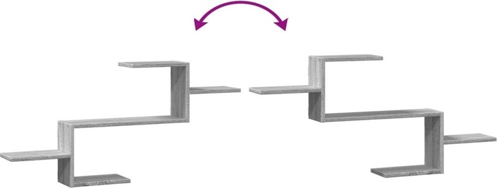 Immagine prodotto VidaXL Scaffale a muro (104 x 15 x 49 cm)