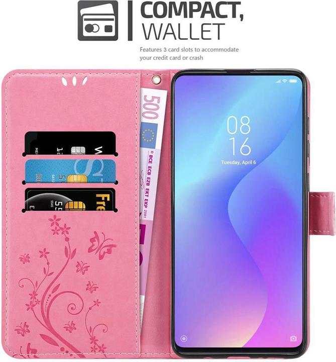 Produktbild Cadorabo Flower Book Cover (Xiaomi Redmi K20)