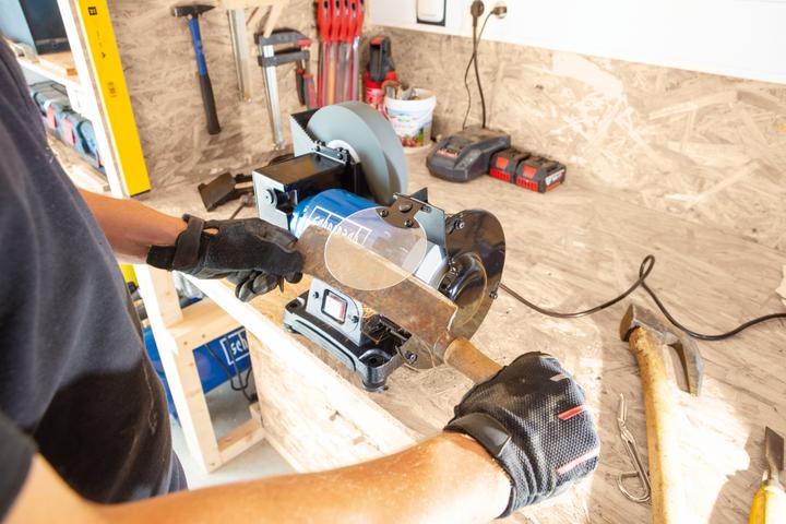 Actual product image Scheppach BG200W (Bench grinder, 250 W)