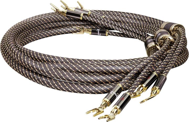 Actual product image Dynavox Black Line LS cable 2 x 5 m (5 m, 4 mm²)