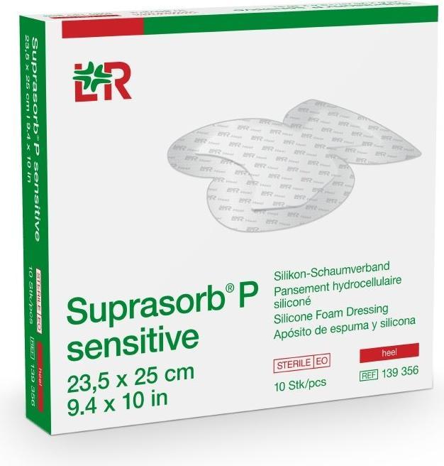 Suprasorb P sensitive border Heel 23.5x25cm (10 x)