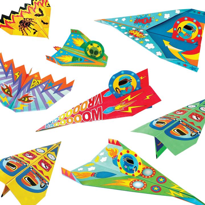 Image du produit Artista Kit de bricolage/peinture pour avions en papier