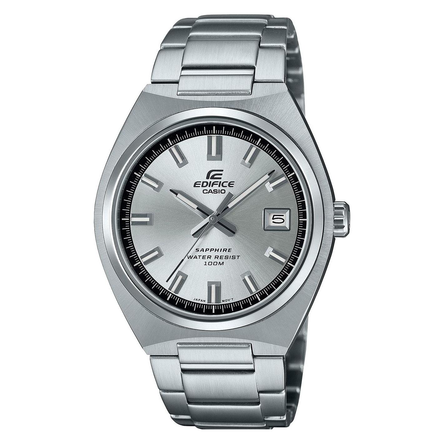 Casio, Horloge, Efb-109D-7AVEF, Zilver, (Analoog Horloge, 43.50 mm)