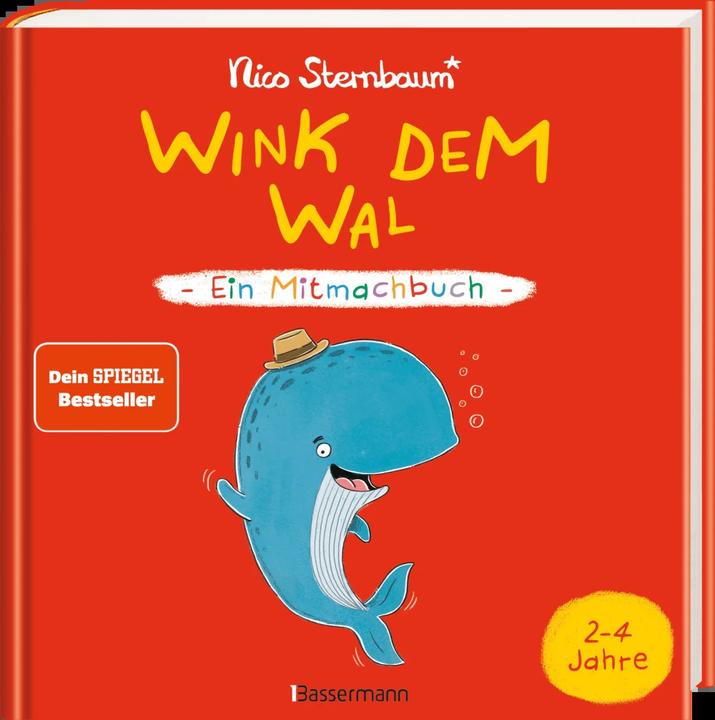 Produktbild Wink dem Wal - Ein Mitmachbuch (Deutsch)