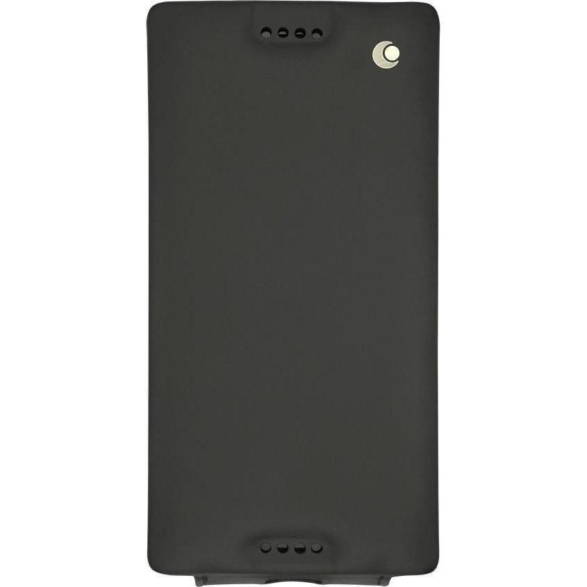 Thumbnail - Noreve Lederschutzhülle (Sony Xperia XZ), Smartphone Hülle, Schwarz