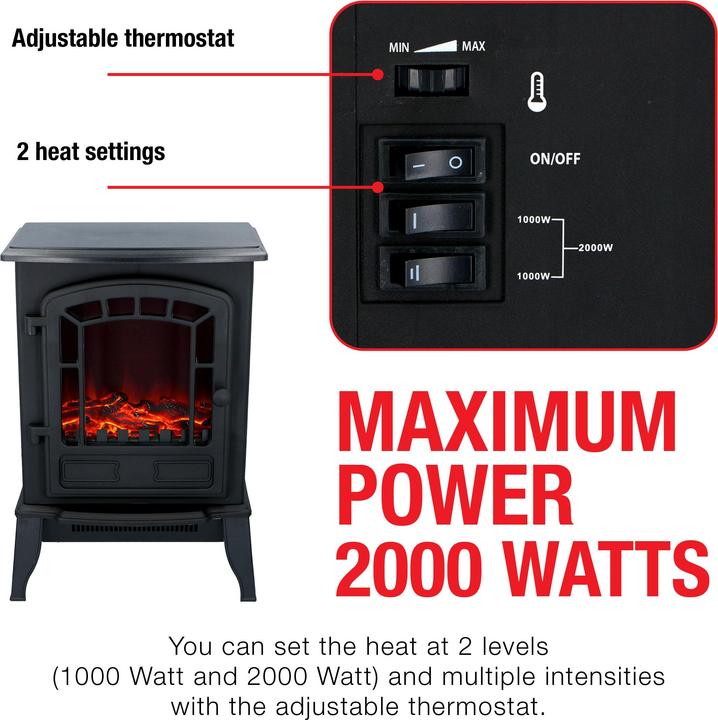 Immagine prodotto Classic Fire Caminetto elettrico