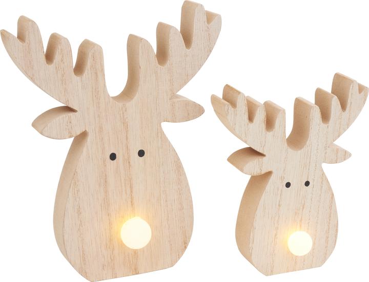 Produktbild VBS Elch mit LED Nase, 2er-Set