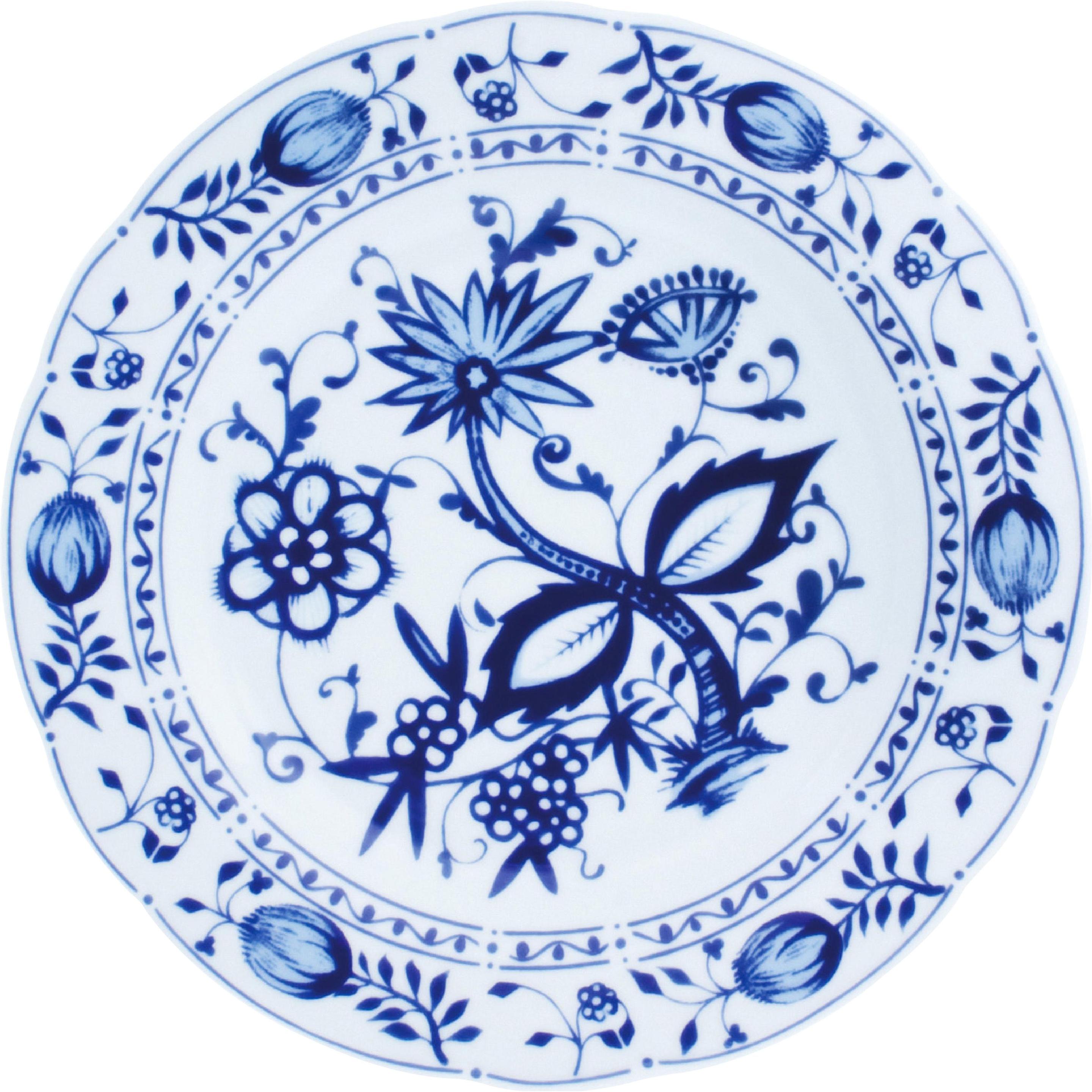 Thumbnail - Kahla Rossella Zwiebelmuster Speiseteller, Teller, Blau