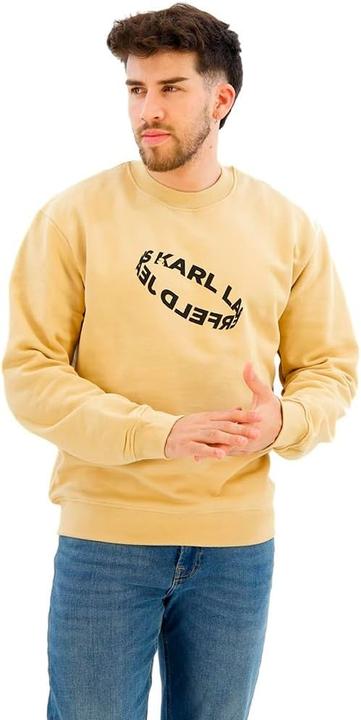 Produktbild Karl Lagerfeld Reg Multi Ring Sweatshirt Geel L Man (L)